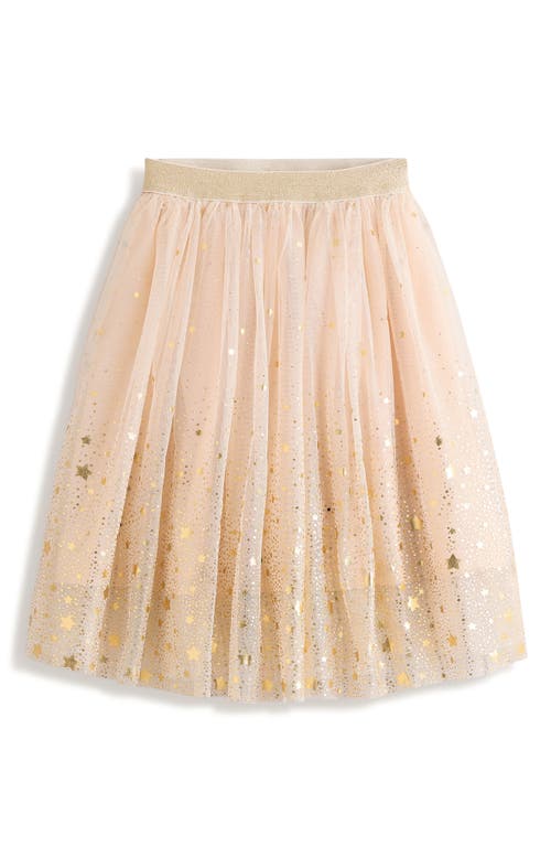 MINI BODEN MINI BODEN KIDS' METALLIC OMBRÉ PLEATED SKIRT 