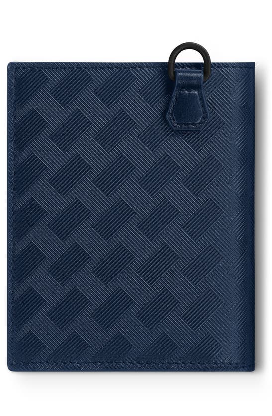 Montblanc Extreme 3.0 Compact Wallet 6cc In Ink Blue