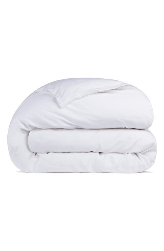 Shop Parachute Sateen Duvet Cover In White