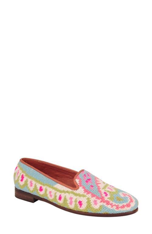BY PAIGE Needlepoint Paisley Flat in Preppy Paisley