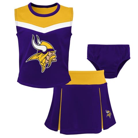 Baltimore Ravens Girls Youth 2-Piece Cheerleader Set - Purple