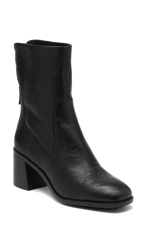 Island Boot in Black Wide