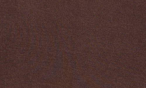 Shop 24seven Comfort Apparel Swing Asymmetric Hem Tunic Top In Brown