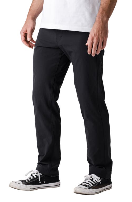 Diversion 32-Inch Water Resistant Travel Pants in Black