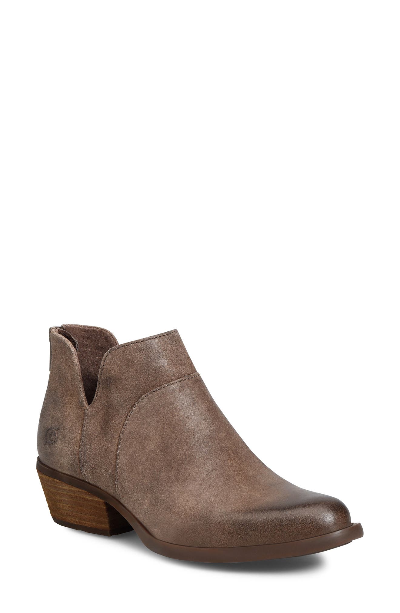 flat brown ankle boots for women