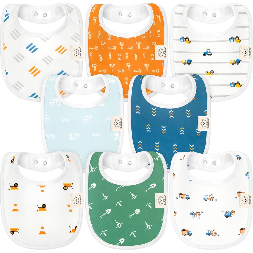 KEABABIES KEABABIES 8-PACK BABY DROOL BIBS
