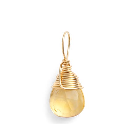 Nashelle 14K-Gold Fill & Semiprecious Stone Charm