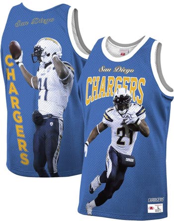 Women's Mitchell & Ness LaDainian Tomlinson Powder Blue Los Angeles Chargers Legacy Replica Player Jersey Size: Medium