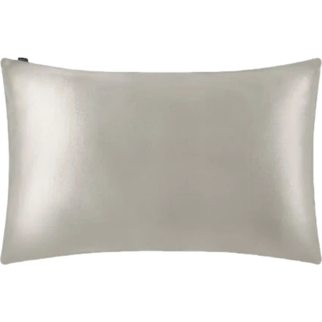 Lilysilk Pure Mulberry Silk Terse Envelope Luxury Pillowcase In Grey