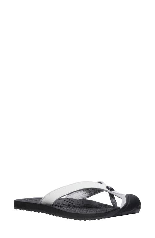 Keen Barbados Flip Flop In Vapor/ Black