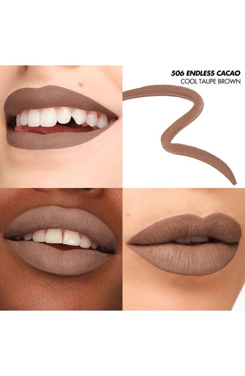 Make Up For Ever Artist Color Pencil Extreme Waterproof Lip Liner In 506 - Endless Cacao