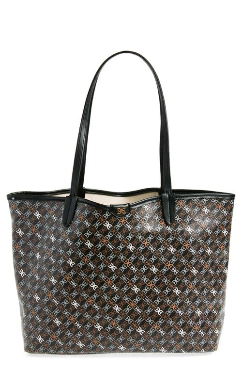 SAM EDELMAN SAM EDELMAN MEDIUM HARPER MONOGRAM SHOPPER TOTE