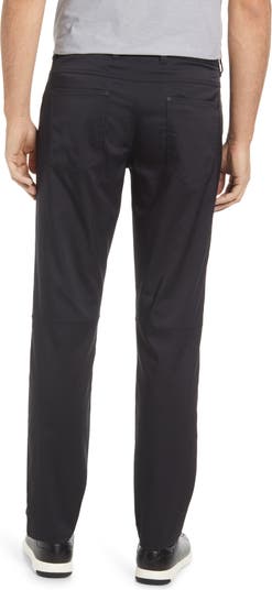 Berle Flat Front Classic Fit Cotton Dress Pants