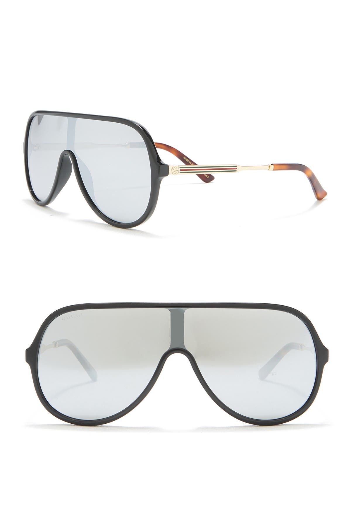 gucci 99mm oversized sunglasses