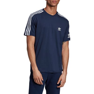 Adidas Originals Lock Up T-Shirt, Blue