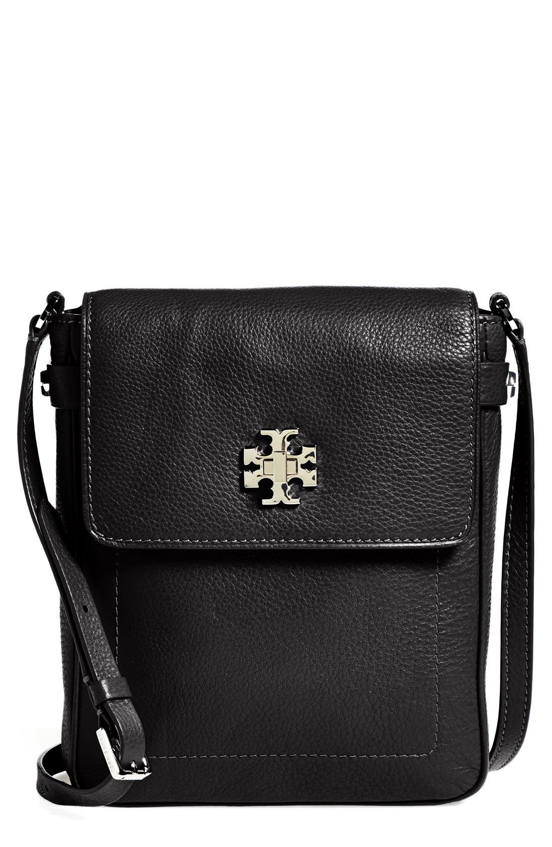 Tory Burch 'Mercer' Leather Crossbody Book Bag Nordstrom