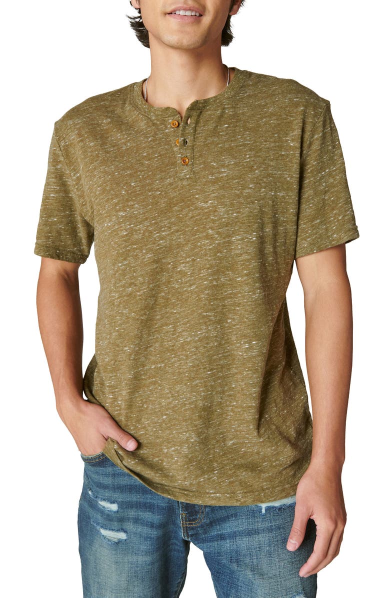 Lucky Brand Short Sleeve Henley | Nordstrom