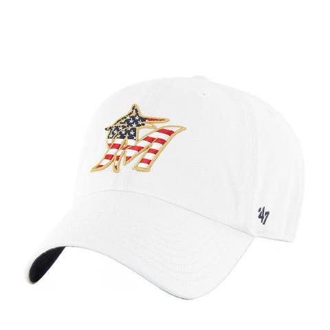 Las Vegas Raiders '47 Surburbia Hitch Adjustable Hat - White