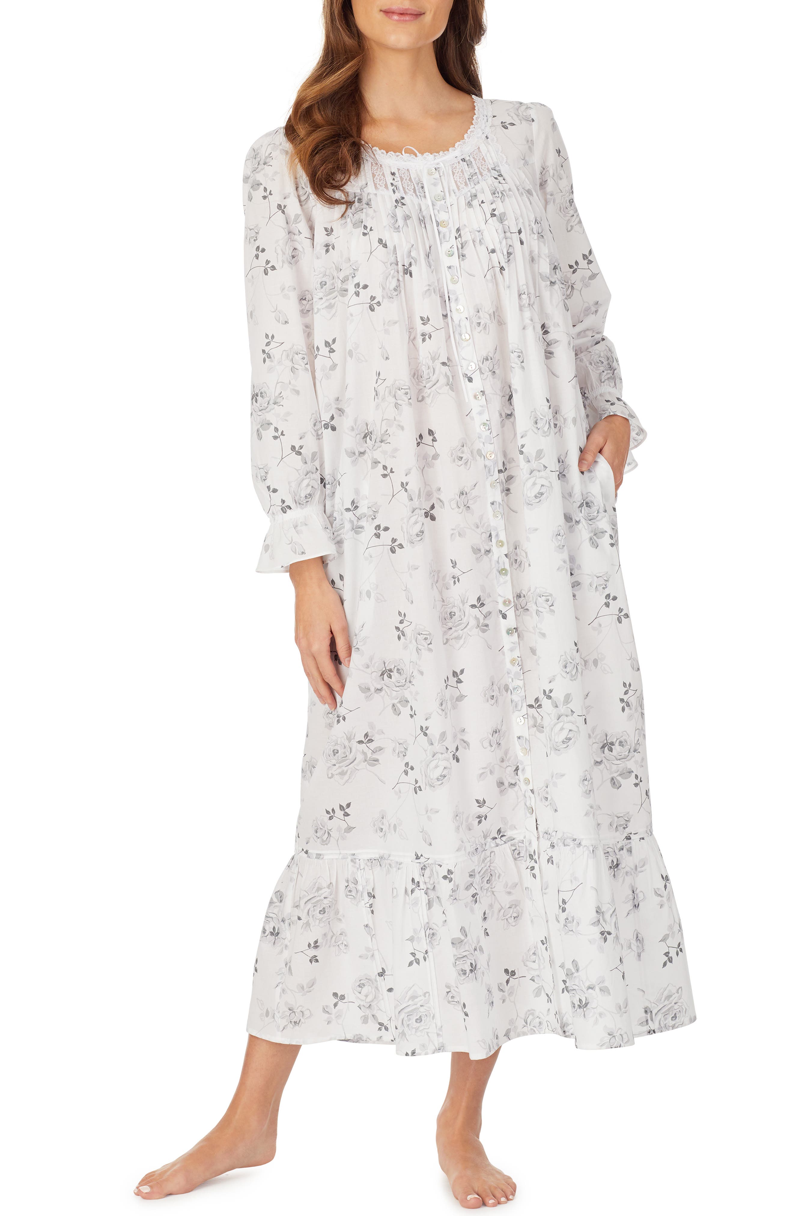 Eileen West Ballet Long Sleeve Nightgown | Nordstrom