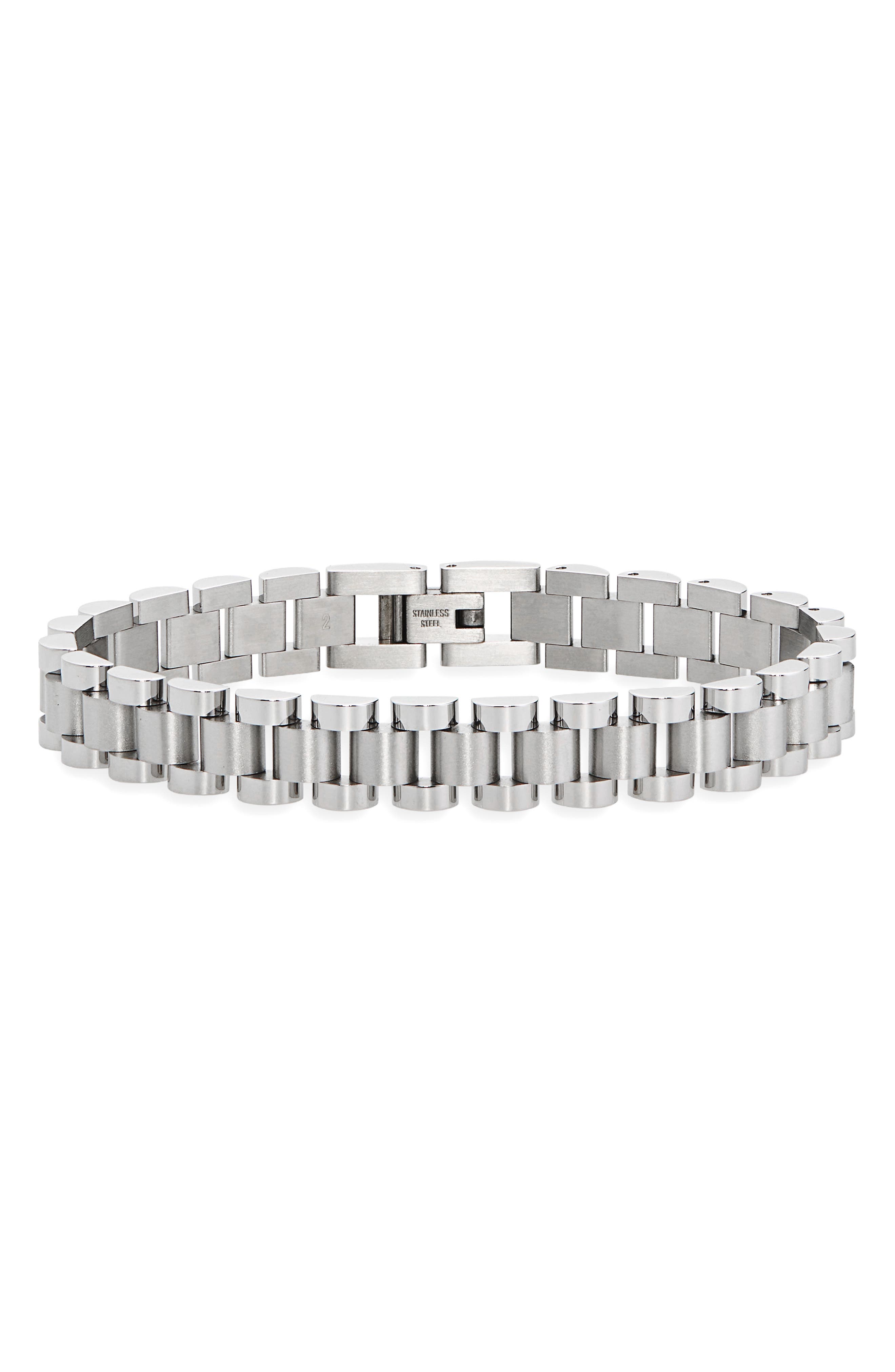 Ambush Men's Rollie Chain Bracelet in Silver | Smart Closet