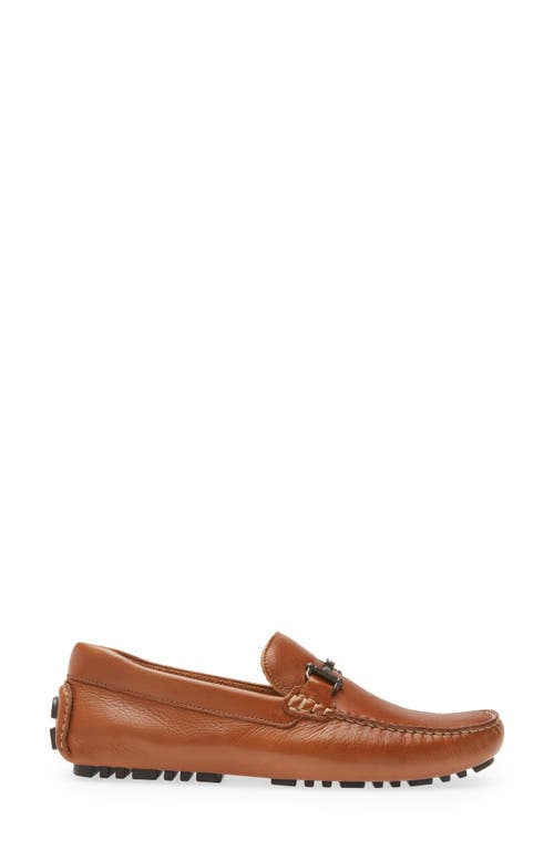 Shop Nordstrom Bryce Bit Driving Shoe In Tan Leather