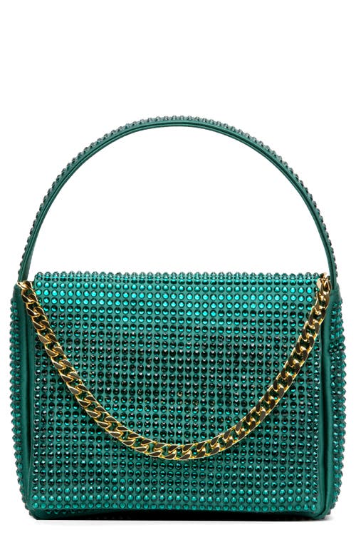 LISELLE KISS Taylor Top Handle Bag in Emerald Crystal at Nordstrom