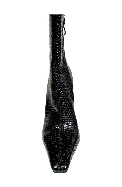 Ninety Union Fire Snip Toe Bootie In Black