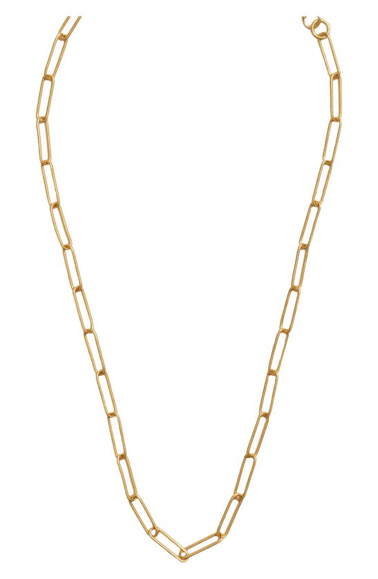 MADEWELL PAPERCLIP CHAIN NECKLACE