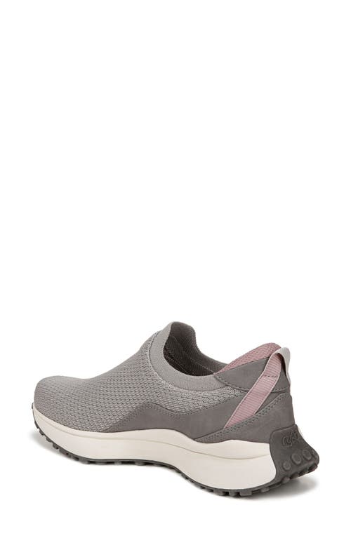 Ryka Jumpstart Womens Knit Arch Support Slip-on Sneakers In Paloma Grey