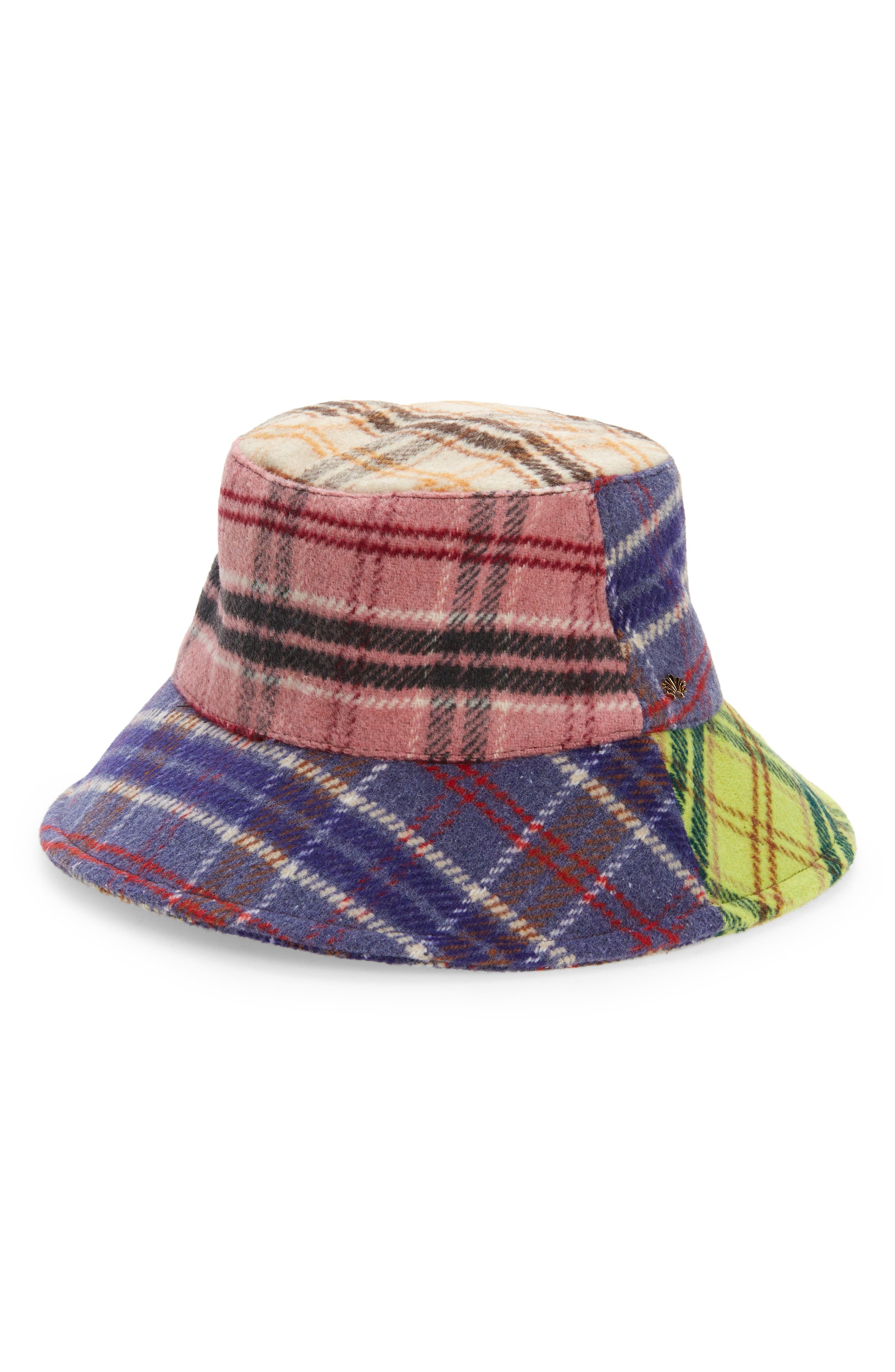 flannel bucket hat