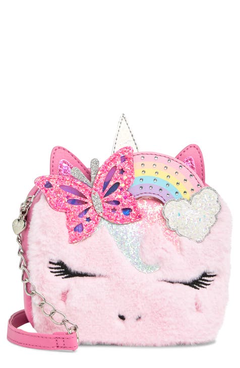 OMG Accessories Pink 'Cheer' Miss Gwen Unicorn Sequin Duffel Bag