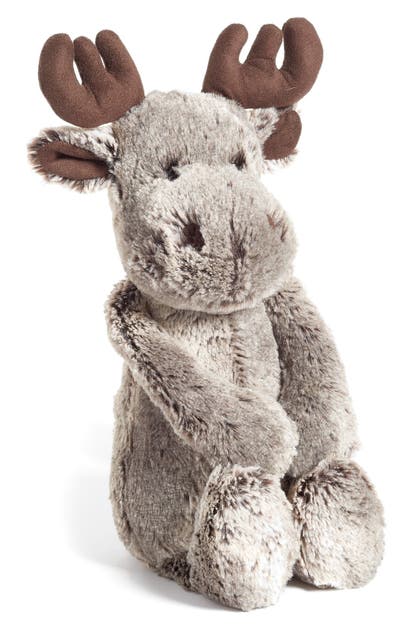 Jellycat Babies Woodland Babe Moose Stuffed Animal In Brown Modesens