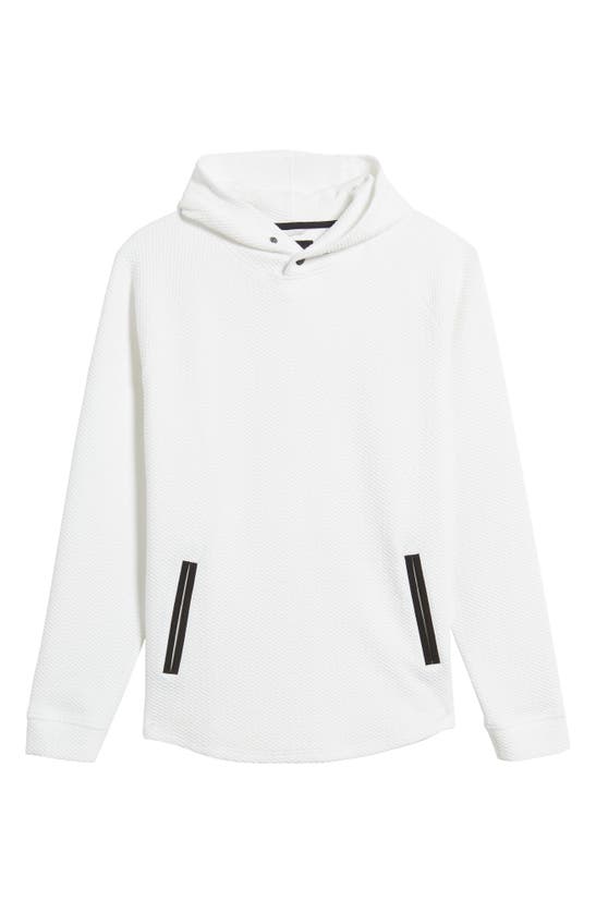 Shop Swannies Camden Hoodie In White-black