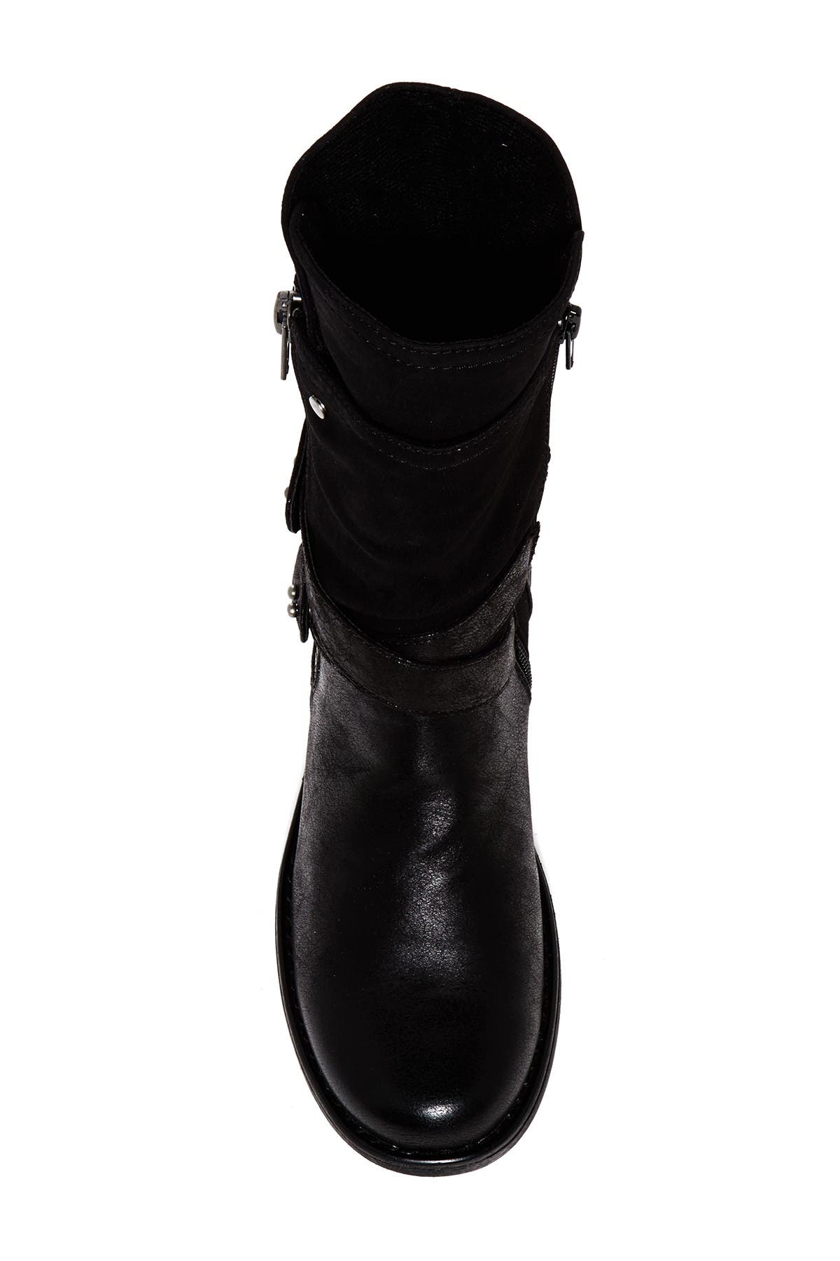 carlos by carlos santana sawyer moto boots black