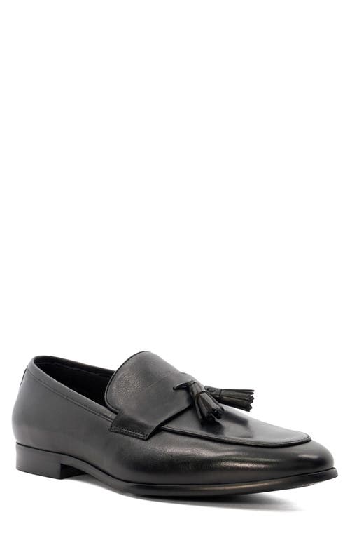 Shop Dune London Saxxton Tassel Loafer In Black