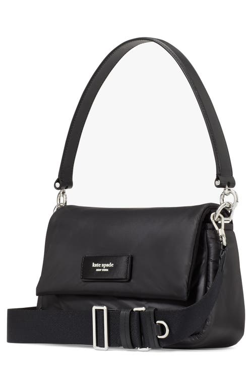 Shop Kate Spade New York Lola Puffy Crossbody Bag In Black