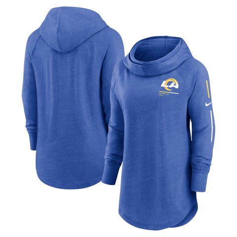 Nike Women's Los Angeles Rams Grey Gym Vintage Pullover Hoodie