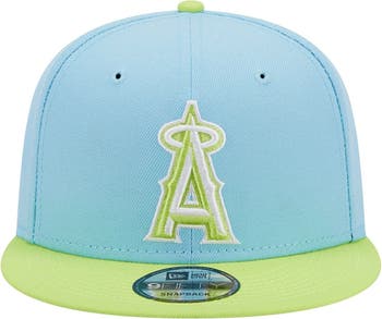 Men's Los Angeles Angels New Era Lavender Spring Color Basic 9FIFTY  Snapback Hat