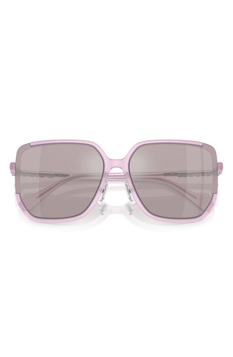 64mm Oversize Square Sunglasses