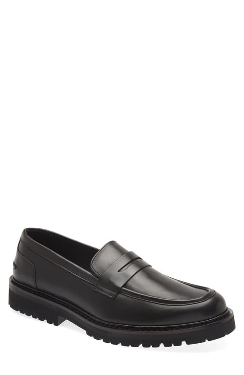 VINNY's Richee Leather Penny Loafers | Smart Closet