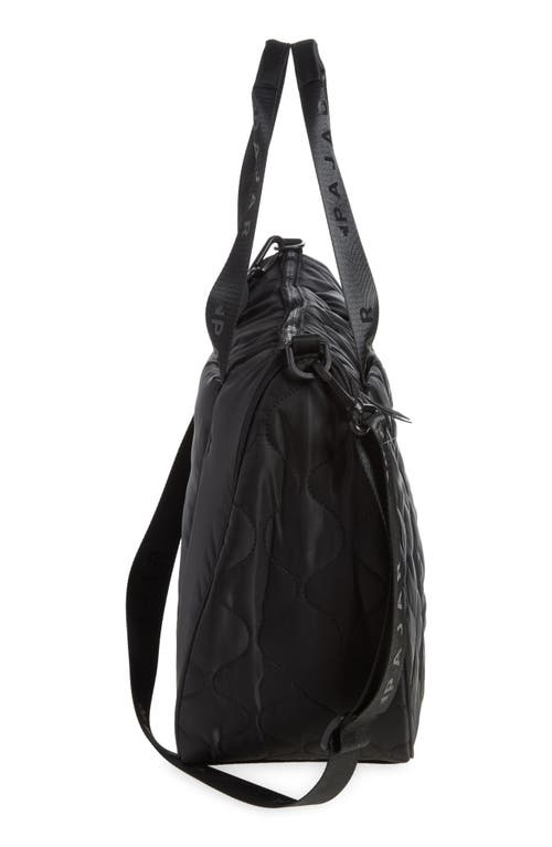 Pajar Quilted Nylon Tote Bag In Black