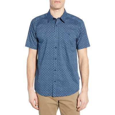 Patagonia Go To Regular Fit Short Sleeve Shirt, Blue