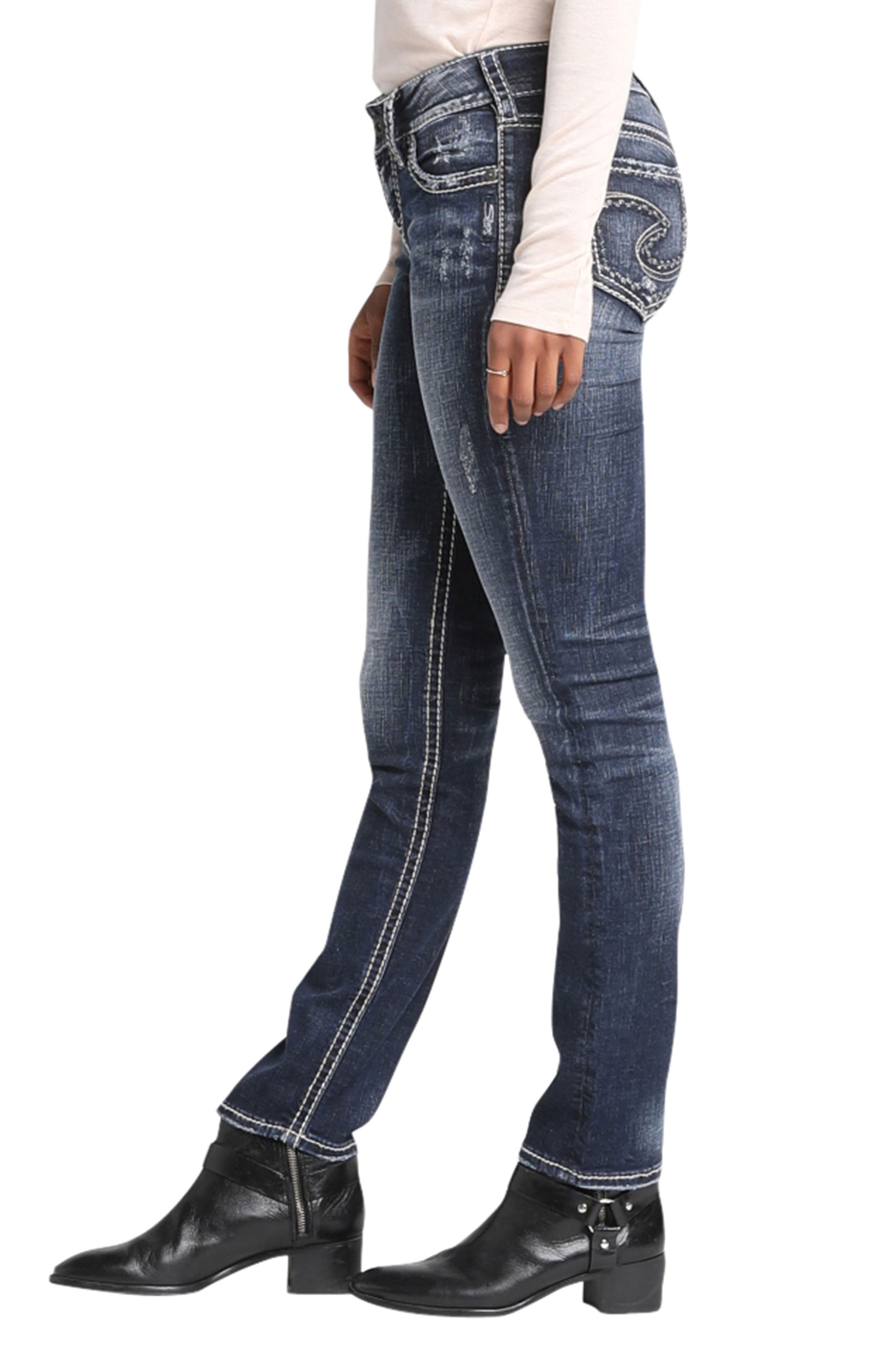 Silver Jeans Co. Suki Straight Leg 