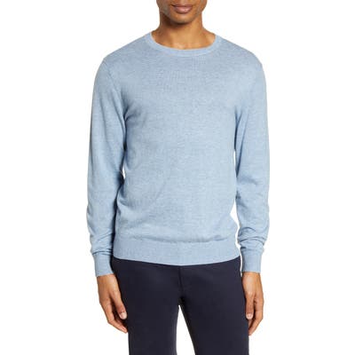 Bonobos Pinstripe Crewneck Sweater, Blue