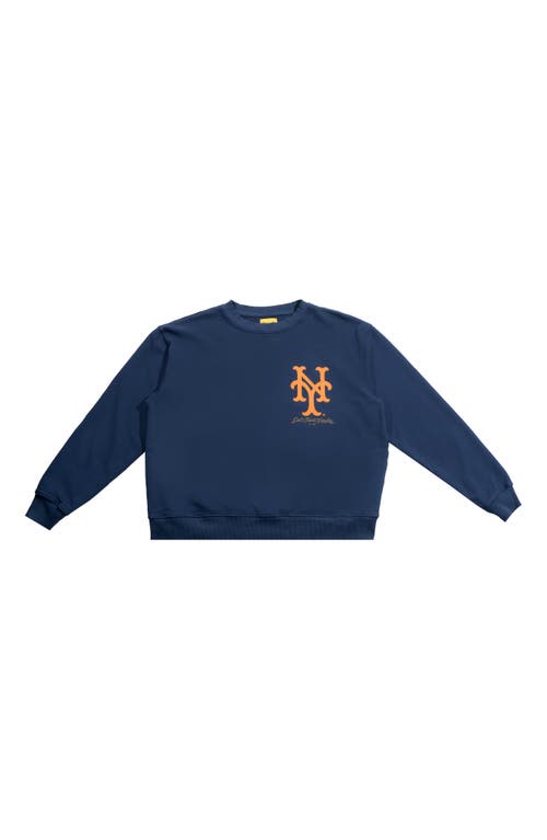 DIET STARTS MONDAY x '47 New York Mets Insignia Graphic Sweatshirt in Navy