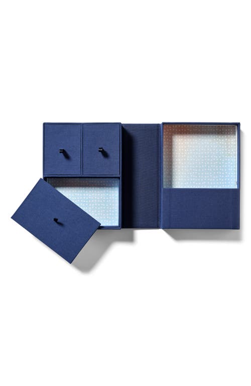 Savor Story Vault Keepsake Box In Blue/ Coral