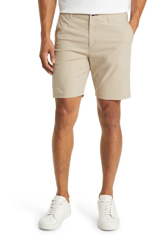 Workday Flat Front Golf Shorts in Sand