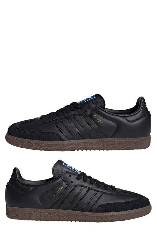 Adidas Originals Gender Inclusive Samba Og Sneaker In Core Black/ Core Black/ Gum5