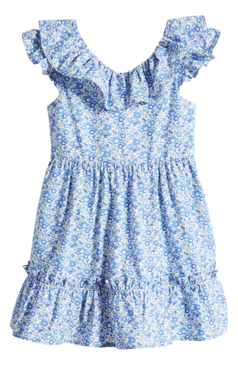 x Liberty London Kids' Betsy Floral Print Ruffle Dress (Toddler & Little Kid