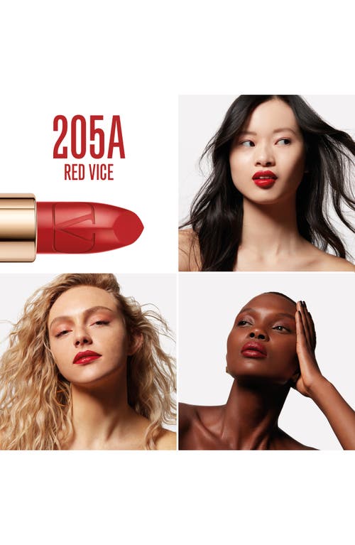 Shop Valentino Rosso  Refillable Lipstick In 205a/satin